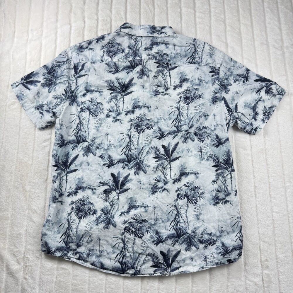 UNTUCKit Short Sleeve Button Down Men's Large Slim Fit AOP Tropical Floral - Picture 2 of 10